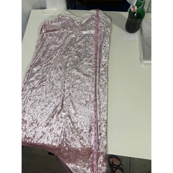 NWT Velvet Slip Dress Size‎ M Romantic Feminine 90s Y2K Club Nightlife Sexy Pj's - Picture 9 of 9